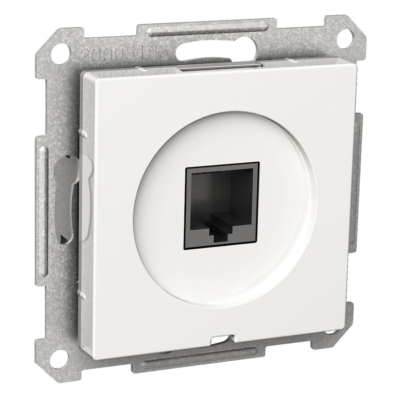 Elso - Einsatz/Abdeckung für Kommunikationstechnik Telefonanschlussdose WDE002441 RJ45/1x8pol.weiss