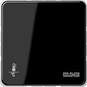 Jung - Bussystem-Raumtemperaturregler KNX Objektregler sw CD 2178 ORTS SW mit int.Busankoppler