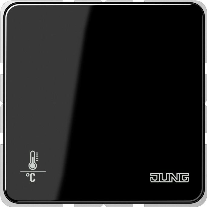 Jung - Bussystem-Raumtemperaturregler KNX Objektregler sw CD 2178 ORTS SW mit int.Busankoppler
