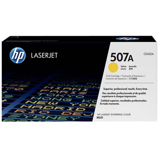 HP - Verbrauchsmaterial für Telefax/Drucker/MFC Lasertoner CE402A ge 6.000 Seiten,gelb