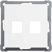 Peha - Einsatz/Abdeckung für Kommunikationstechnik Abdeckung Keystone D 20.610/2.02 KEY reinweiß