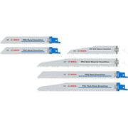Bosch - Sägeblatt Sortiment PRO Demolition 2607011820VE(6) Säbelsägeblatt Set