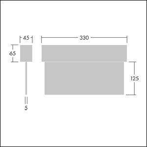 Thorn - Sicherheitsleuchte LED-Fluchtwegepiktogramm VOYAGER BL #96637566