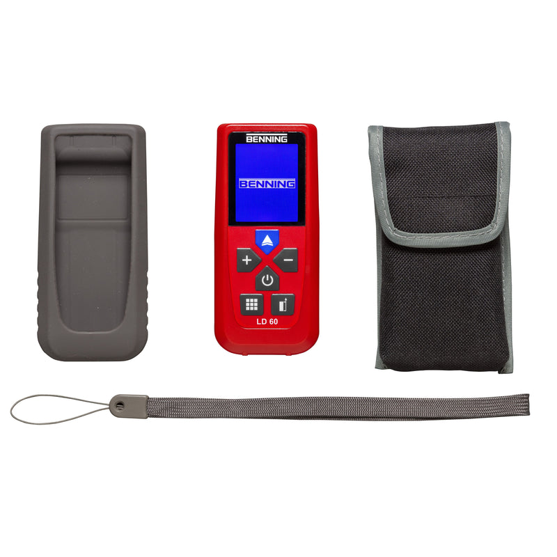 Benning - Messlaser Laser-Entfernungsmessgerät LD 60 60m Reichweite