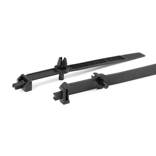 HellermannTyton - Kabelbinder Befestigungsbinder RI 120 PA12 BK 100 120x9mm − 100 Stück