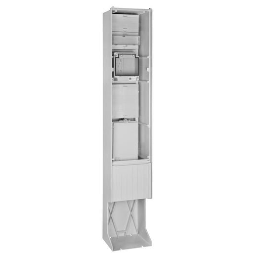 GSAB Elektrotechnik - Zähler-Komplettschrank Zähleranschlußsäule 15.00.1P11ez 1EHZ-Zählpl+1xRespl