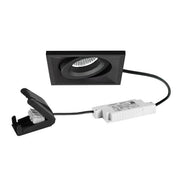 Brumberg Leuchten - Downlight/Strahler/Flutlicht LED-Einbaustrahler 230V 39498183 3000K, sw