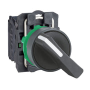 Schneider Electric - Wahlschalter, Komplettgerät Wahlschalter XB5AJ21 2-Stell., 1S
