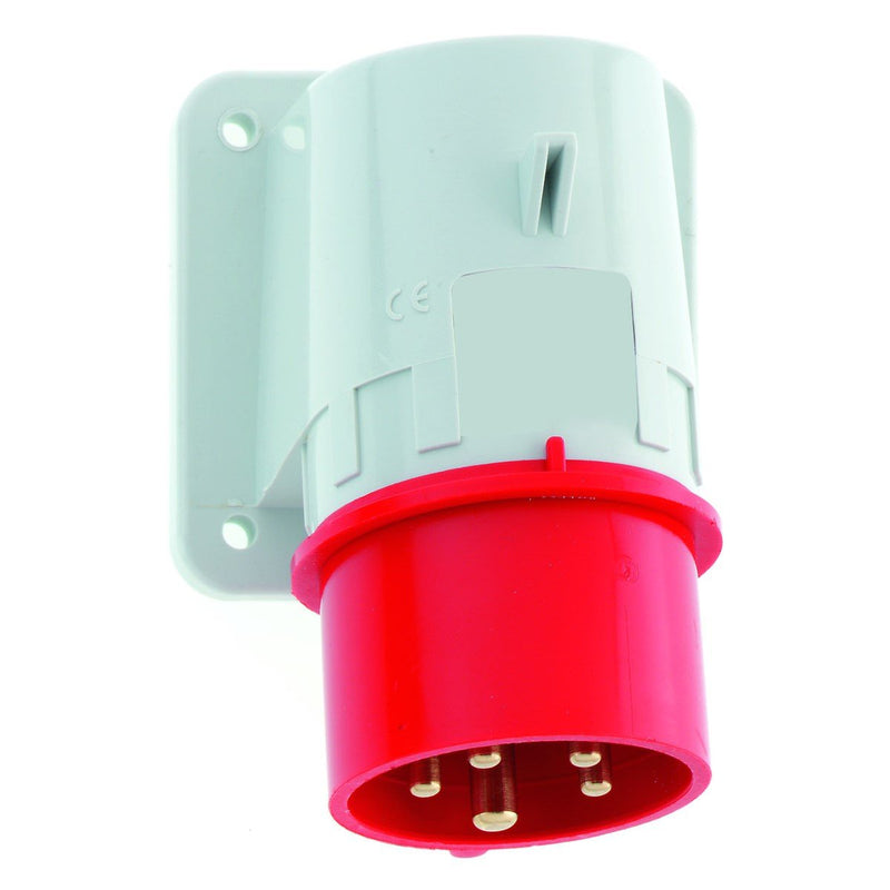 Bals Elektrotech - CEE-Gerätestecker (IEC 60309) Aufbau-Gerätestecker 26050 5p 400V 6h IP44