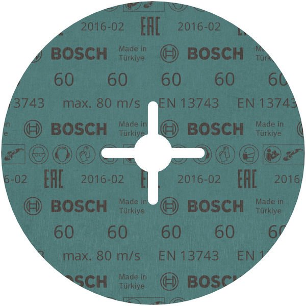 Bosch - Trenn-/Schleifscheibe PRO R574 Fiberscheibe, 2608606742 180 mm, G60