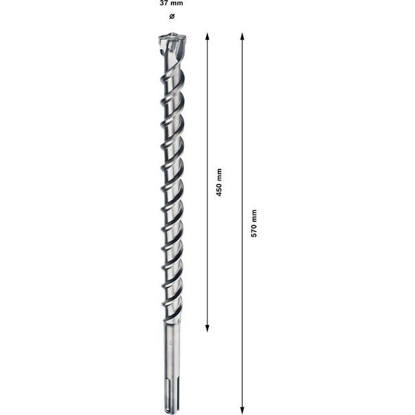 Bosch - Bohrer PRO SDS-max-7 Bohrer, 2608597900 37x450x570 mm