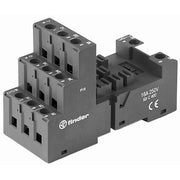 Finder - Relaissockel Schraubfassung sw 92.03.0