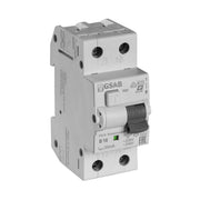 GSAB Elektrotechnik - CEE-Steckdosen-Kombination (IEC 60309) FI-LS-Kombination FILS2B16-30 B16A 2-pol. 30mA