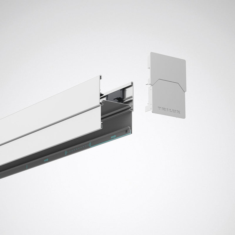 Trilux - Mechanisches Zubehör/Ersatzteile für Leuchten Kopfstück 078 Ks ind 01 weiß