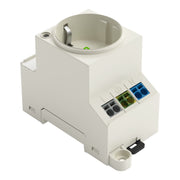 WAGO - Steckdose Reiheneinbau Schaltschrank-Steckdose 709-581 Schutzk.m.LED-Status