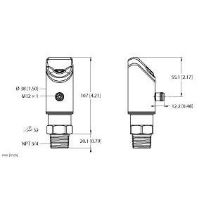 Turck - Ultraschall Taster Ultraschallsensor LUS211-40 #100003164