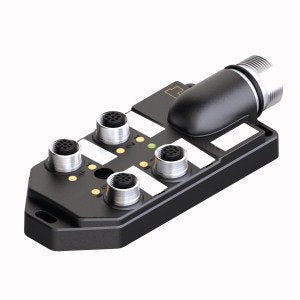 Turck - Passiver Sensor-/Aktor-Verteiler (mit Leitung) Verteiler passiv TB-4M12-4P2-CS12H M12x1-4fach − 1 Stück by Turck
