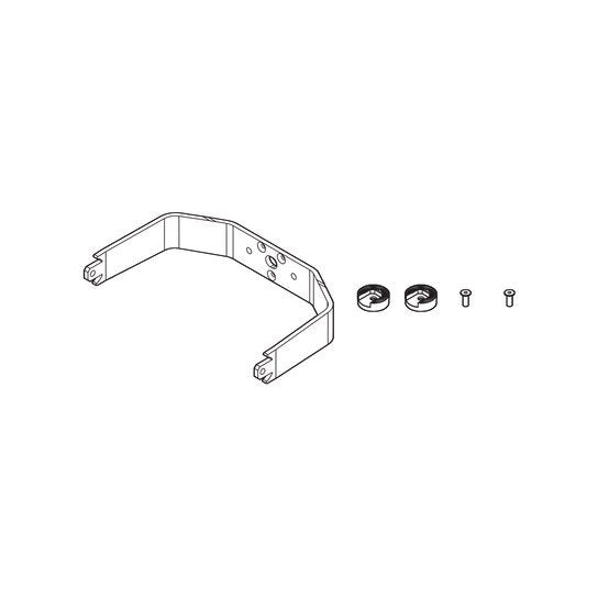 Siteco - Mechanisches Zubehör/Ersatzteile für Leuchten Tragbügel 5XA77XBR08XA  − 1 Stück
