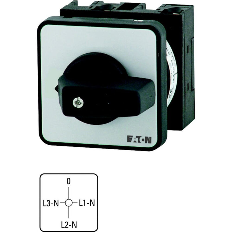 Eaton - Voltmeterumschalter Spannungsmesserumschalter T0-2-15177/E T0 20A Einbau