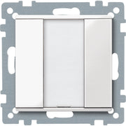 Schneider Electric - Bussystem-Tastsensor Taster 1fach plus MTN617119 polarweiß
