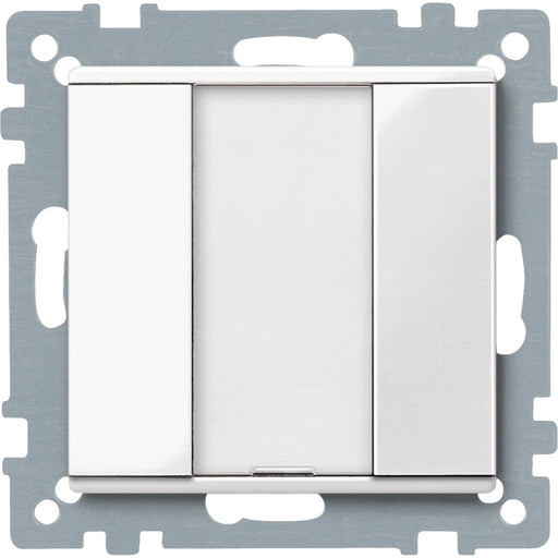 Schneider Electric - Bussystem-Tastsensor Taster 1fach plus MTN617119 polarweiß