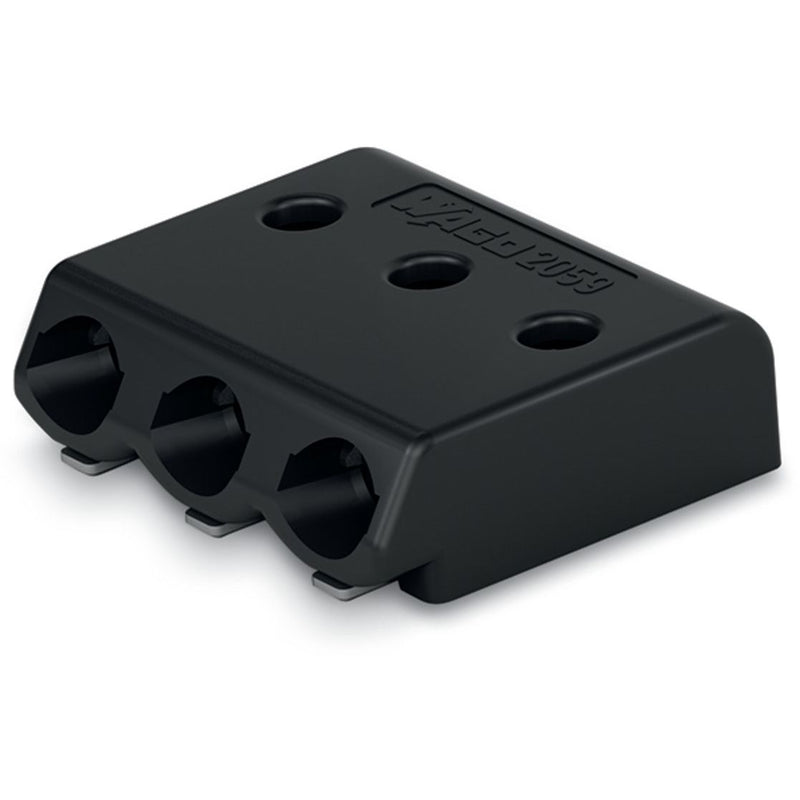 WAGO - Ein- und mehrpolige Klemmenleiste SMD-Leiterplattenklemme 2059-323/998-403 Maß 3 mm,schwarz − 21000 Stück