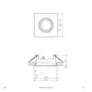 EVN Lichttechnik - Downlight/Strahler/Flutlicht NV EB-Leuchte 549 013 chr-sat 12V 50W max. IP20