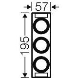 Hensel - D-Sicherungssockel Sicherungselement Mi RS 33 − 1 Stück
