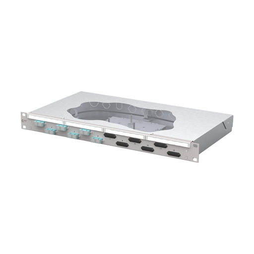 Metz Connect - Patchpanel LWL Patchfeld splice 150455BA06-F 6xSC-D OM3