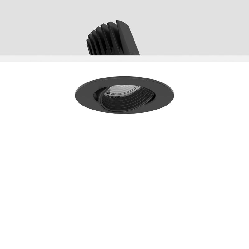 RZB - Downlight/Strahler/Flutlicht LED-Einbaustrahler 911630.003.1 940, schwarz