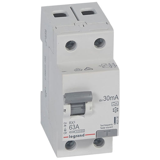 Legrand - Fehlerstrom-Schutzschalter Fehlerstromschutzschalter Legrand 402038 63A, 2-polig, 30mA
