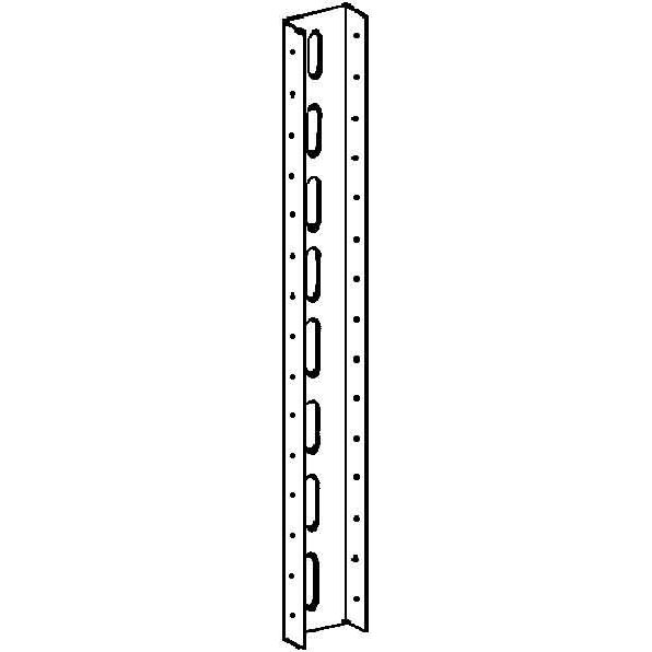 Niedax - Stiel/Profilschiene Profil U 50/3000 C − 3 Meter