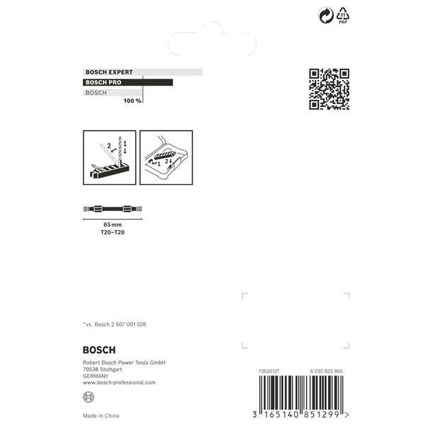 Bosch - Bit-Set PRO Impact Schrauberbit 2608522339 mit Doppelklingen