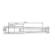 EFB-Elektronik - LWL-Steckverbinder Knickschutztülle 53202.32 3mm, schwarz