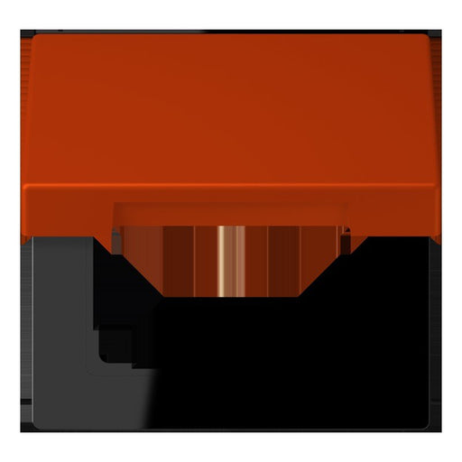 Jung - Abdeckrahmen Klappdeckel m. Stellfeder LC 990 BFKL 244 rouge vermillon 59