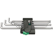 Wera - Innensechskantschlüsselset Winkelschlüssel-Satz 950/9 Hex-Plus 4 metrisch