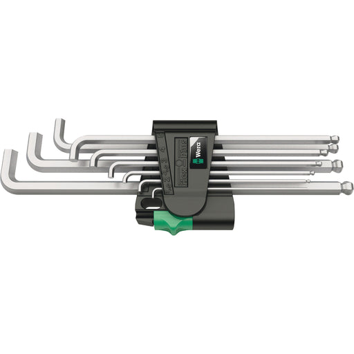 Wera - Innensechskantschlüsselset Winkelschlüssel-Satz 950/9 Hex-Plus 4 metrisch