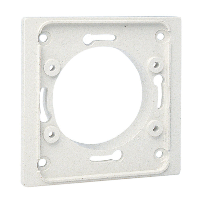 Walther Werke - Abdeckrahmen MONDO Abdeckplatte 10029RW kl.Form 2-teil. IP44