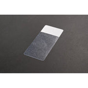 HellermannTyton - Kabelmarkierungssystem Etiketten TAG3TD3-896-WHCL weiss/transparent − 1000 Stück