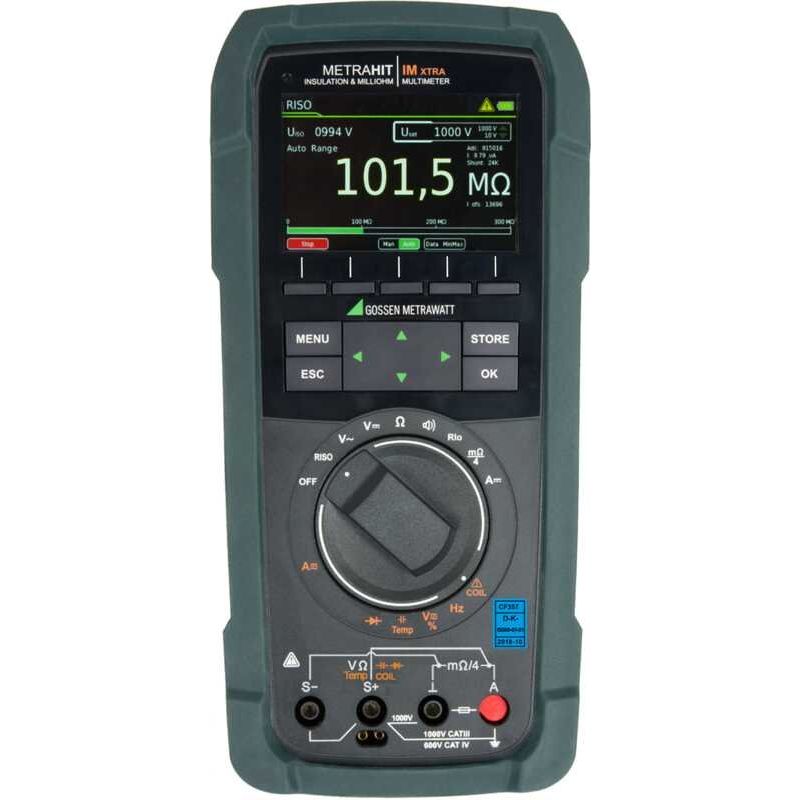 Gossen Metrawatt - Multimeter Multi-/Milliohmmeter METRAHIT IM XTRA BT
