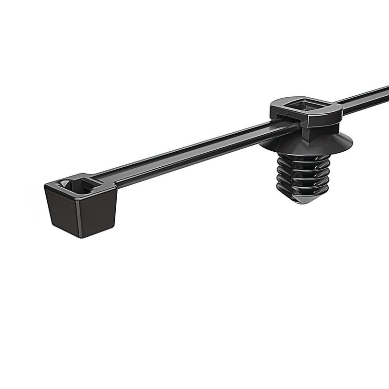 HellermannTyton - Kabelbinder Befestigungsbinder T50RFT8 2-tlg − 500 Stück