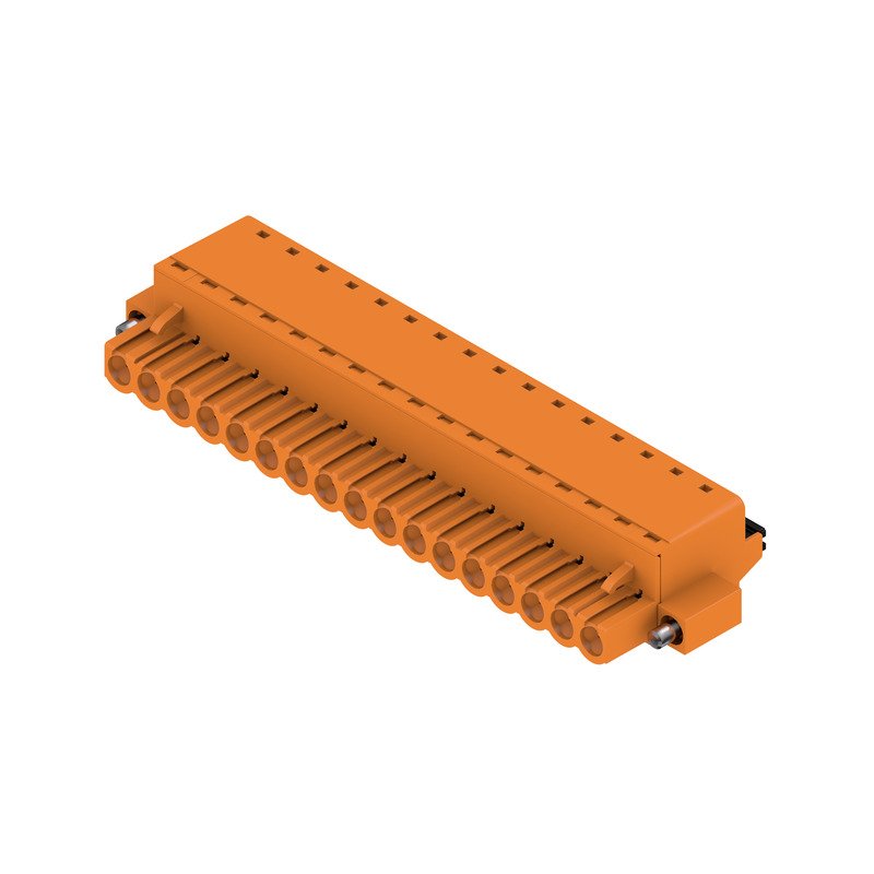 Weidmüller - Kabelsteckverbinder für Leiterplattensteckverbinder Verbinder 5.00mm BLF 5.00H#1017610000 − 18 Stück