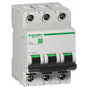 Schneider Electric - Leitungsschutzschalter LS-Schalter Multi 9 OEM M9F17306 C60L 3-pol 6A 25kA − 4 Stück