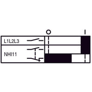 Eaton - Hilfsschalterblock Normal-Hilfsschalter NHI11-PKZ0 1S1Ö