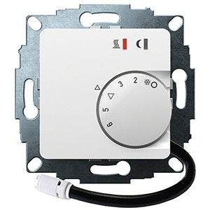 Eberle Controls - Raumthermostat/Uhrenthermostat UP-Raumregler 10-40CAC230V UTE2800-L-RAL9016G50 16A, 1 Schließer