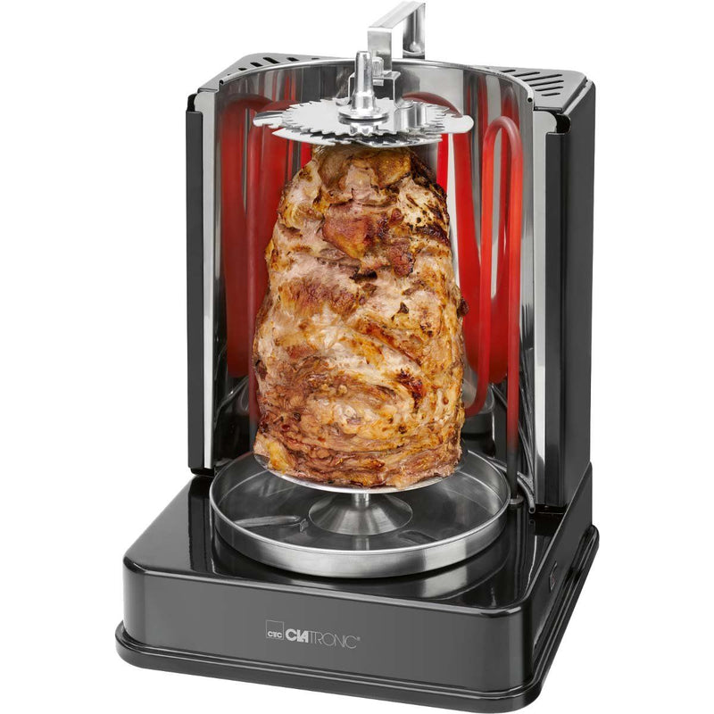 CLATRONIC - Grillgerät Döner-Vertikalmultigrill CTC DVG 3686 sw − 2 Stück