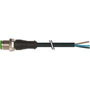 Murrelektronik - Konfektioniertes Sensor-Aktor-Kabel M12 Stecker gerade 7000-12021-6140150 1,5m sw 4x0,34qmm