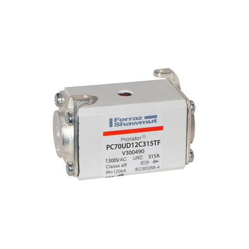 Mersen - HRC-Sicherung Sicherungseinsatz aR PC70UD12C315TF Gr.70 AC1200V 315A − 3 Stück