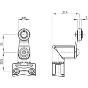 Schmersal - Einzelpositionsschalter Positionsschalter PS116-Z11-ST-H200
