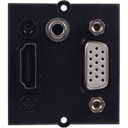 Bachmann - Einsatz/Abdeckung für Kommunikationstechnik Custom Module 917.226 VGA, Klinke, HDMI